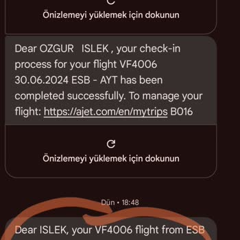 Enuygun'dan Kestiğim Uçağın 2 Saat15 Dakika Geç Gelmesi