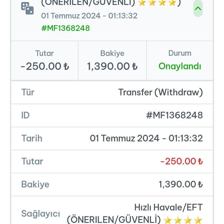Bayspin Çekim Talebim Onaylandığı Halde Hesabıma Düşmüyor