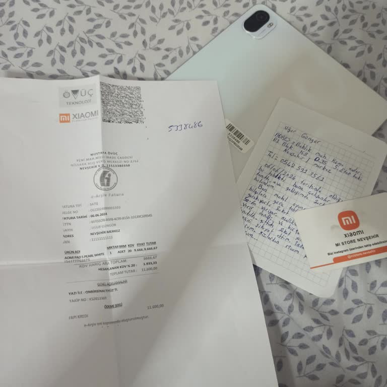 Xiaomi Yanlış Tanıtılan Tablet