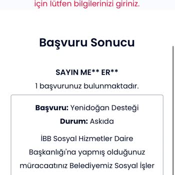 Üsküdar Belediyesi Yeni Doğan Destek Paketi Anında Red Aldı