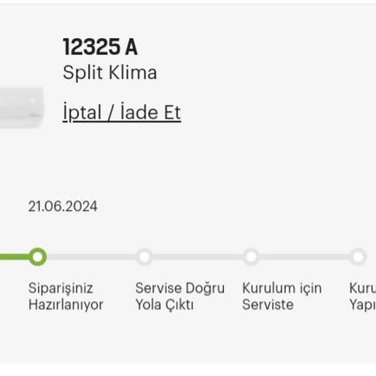 Arçelik Ürün Teslimat Gecikmesi