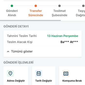 Trendyol Express 4 Haftadır Kargom Yok