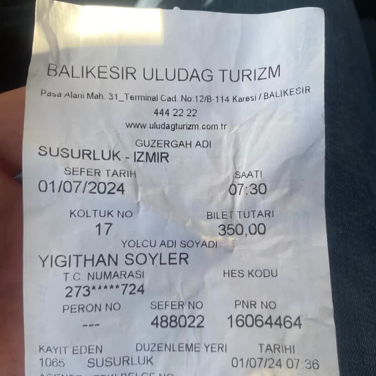 Balıkesir Uludağ Turizm İle Seyahat Hayal Kırıklığı