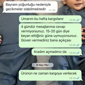 Pembiş Halı Örtüleri (Instagram) Ürün Gönderimi Ve İade Süreci Şikayeti