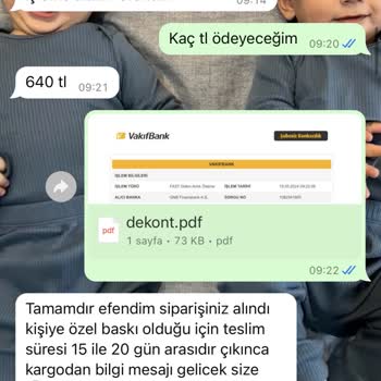 Pembiş Halı Örtüleri (Instagram) Ürün Gönderimi Ve İade Süreci Şikayeti