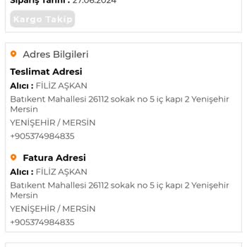 Pazarium Benim Bilgim Olmadan Siparişimi İptal Ediyor