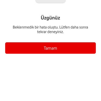 Vodafone 4.5 G Ve 5 G Açılmıyor