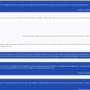 TurkNet İnternet Erişim Sorunu