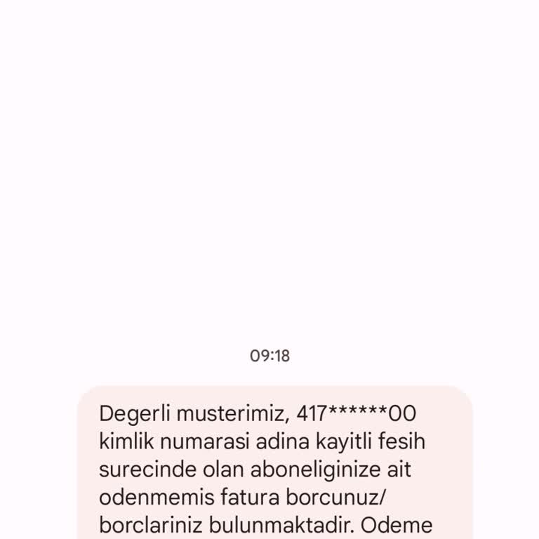 Turkcell Haksız Borç Para Talep Ediyor, Turkcell 'li Olmama Rağmen