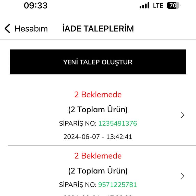 Avva Kötü İade Politikası