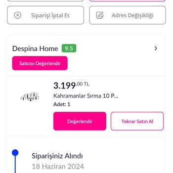Pazarama Para İademi Yapmadılar