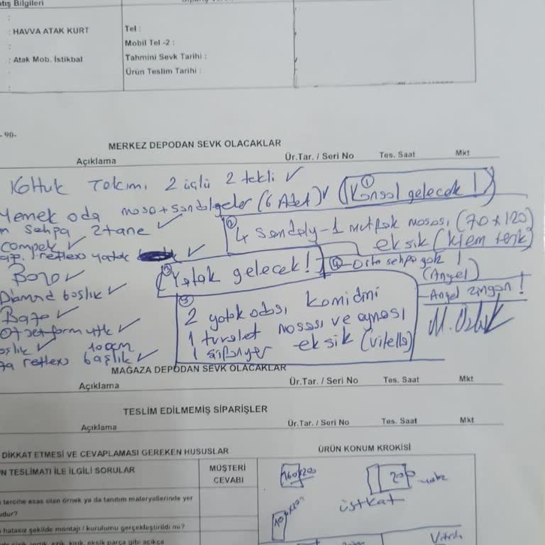 Bellona Ürün Teslim Etmiyor