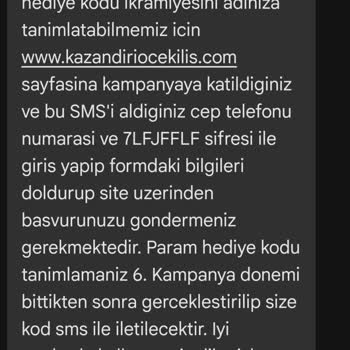 Kazandırio Uygulamasında Kazanılan Parampuanların Bilgi Eksikliği