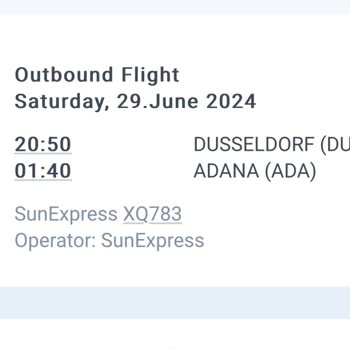 SunExpress Hava Yolları Uçuş Ertelemesi Ve Yetersiz Hizmet