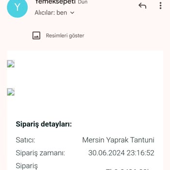 Yemek Sepeti'nden Sipariş Verdim Ve Paramı Çöpe Atmak Zorunda Kaldım.