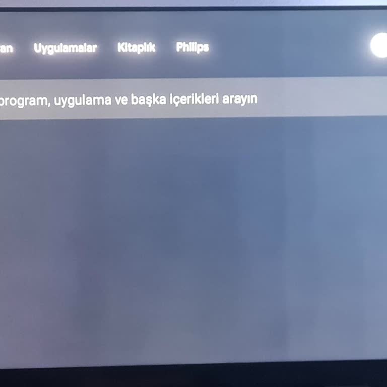 PHILIPS TV Philips Ürününe Sahip Çıkmıyor.