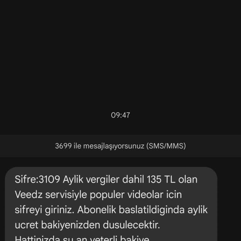 Vodafone Habersiz Veedz Üyeliği