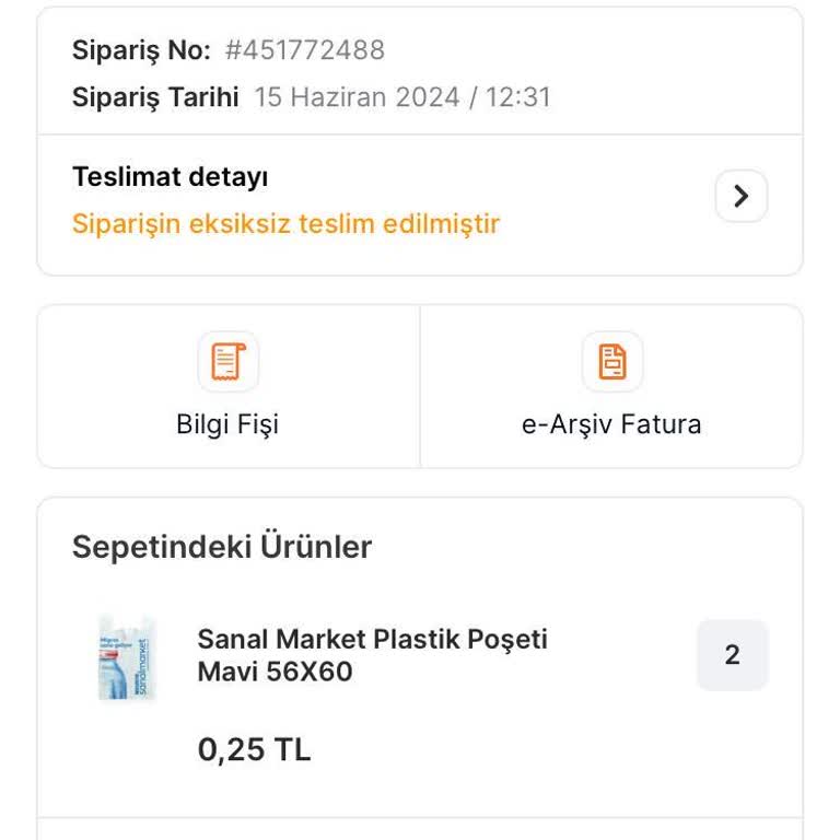 Migros Sanal Market Tarih Hatası