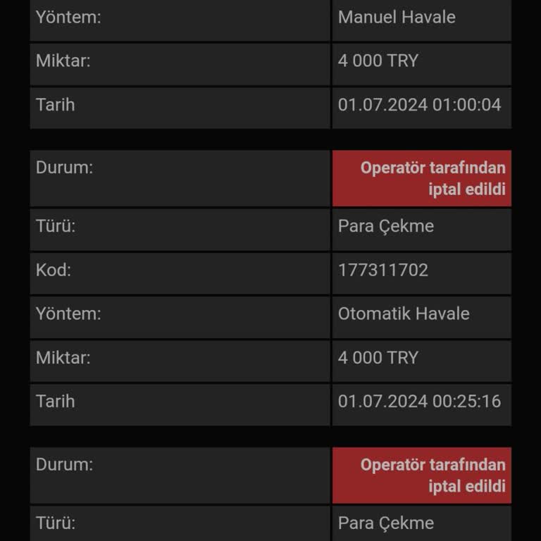 Superbet Param Site Tarafından Kabul Edildi Fakat Gönderim Sağlanmadı