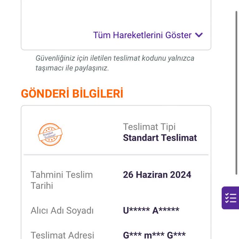 hepsiJET Kargodaki Ürünün Elime Ulaşamaması