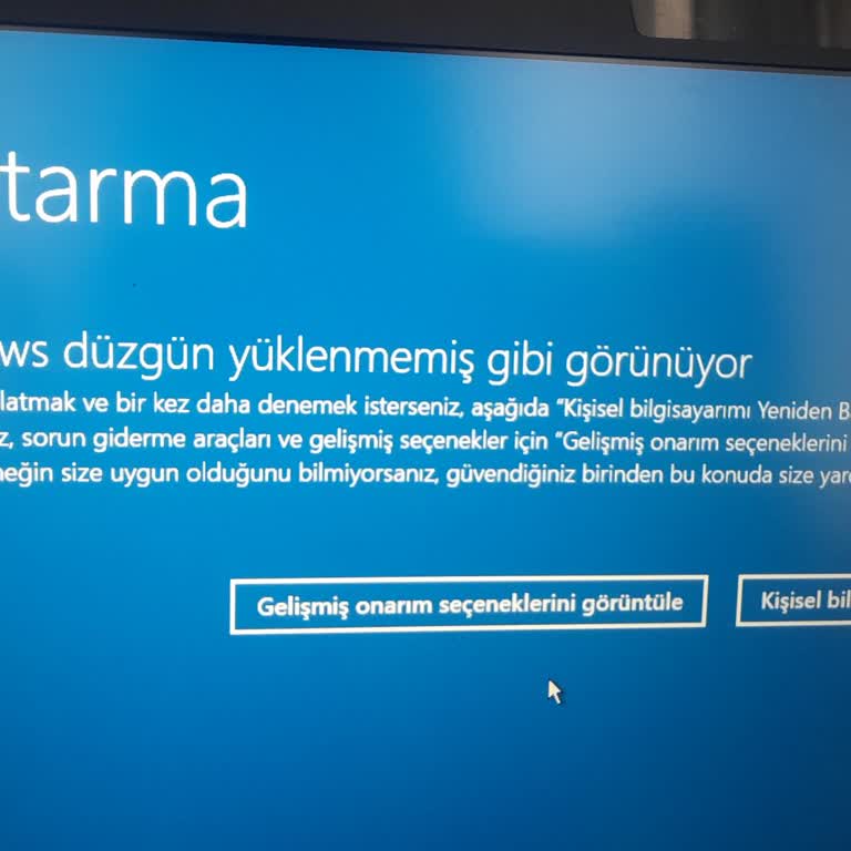 Monster Mavi Ekran Kurtarma