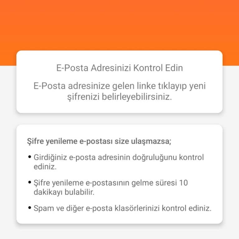 Trendyol Şifremi Sıfırlıyor Ve Mail Gelmediği İçin Giriş Yapamıyorum