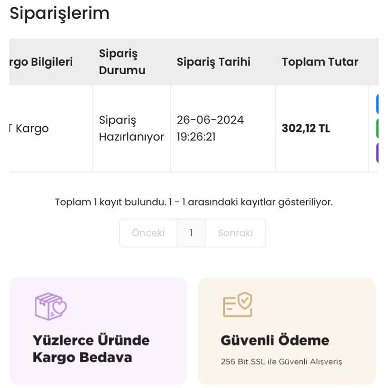 İndex Kitap Siparişin Gecikmesi