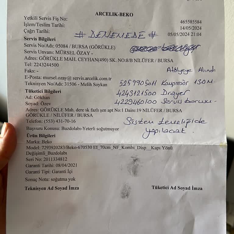 Beko Marka Müşteriyi Mağdur Ediyor