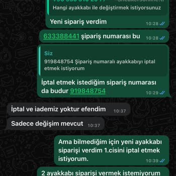 @Sneakersonline.tr Instagram Sayfasından Şikayetçiyim