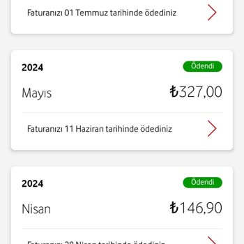 Vodafone Yüksek Fatura Kesiyor Ve Haber Vermiyor