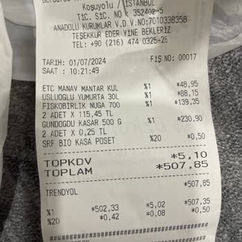 Özkuruşlar Kokmuş Ürünleri Gönderiyorlar