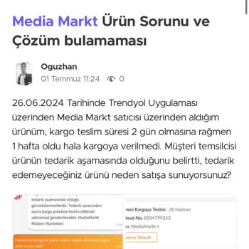 Trendyol Tedarik Sorunu Ve Hala Çözüm Bulunmaması