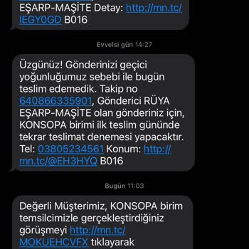 Konsopa MNG Kargo'nun Lojistikle Bağdaşmayan İş Ahlakı