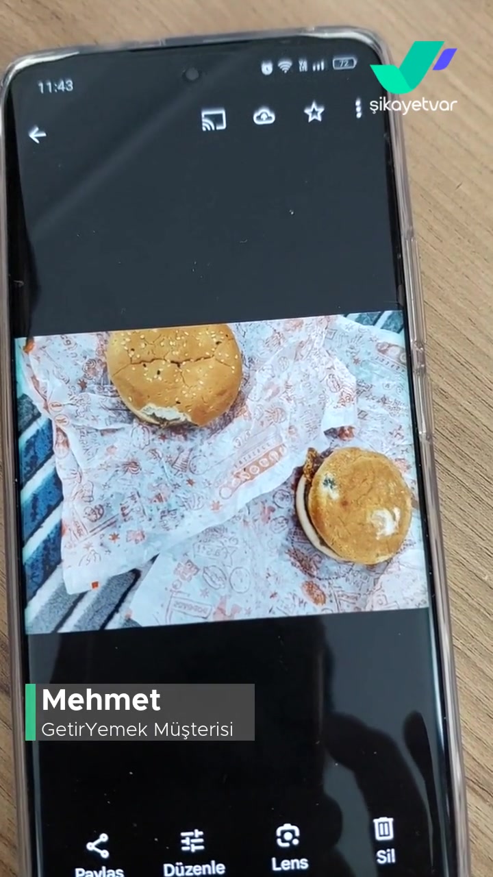 GetirYemek Küflü Ve Bayat Siparişler! videonun kapak resmi