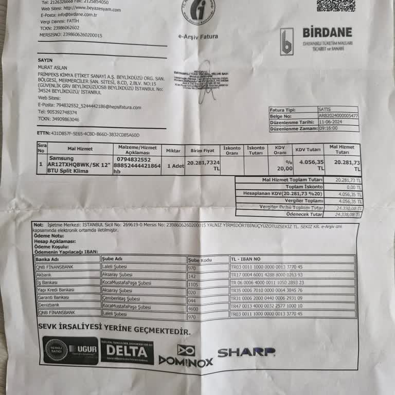 Samsung Klima Kurulumu İle İlgilenilmemesi
