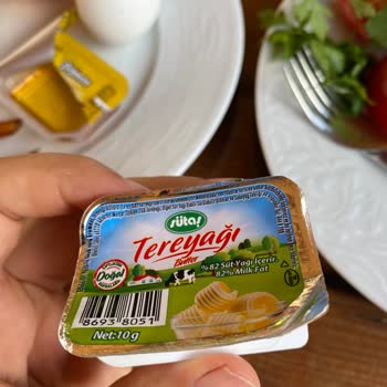 Sütaş Tereyağının İçinden Cisim Çıktı