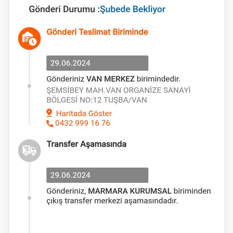 Van MNG Kargo Şubesi Dağıtım Sorunu Ve Mağduriyet