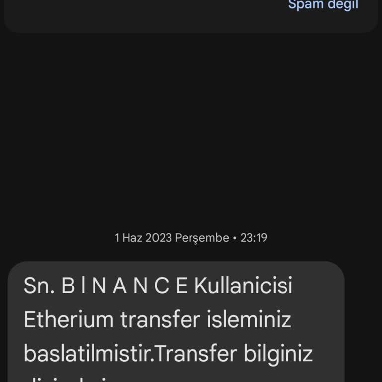 Armoniacrsd (SMS) Binance Hesabım Yok Mesaj Geldi!