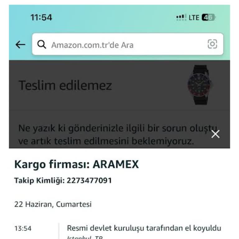 İGA İstanbul Havalimanı Amazon Yurt Dışından Gelen Ürün Devlet Tarafından El Konuldu