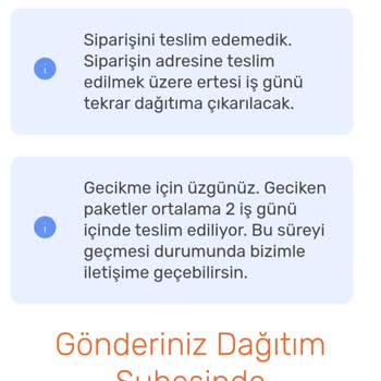 Sürat Kargo'nun Geciken Teslimatı Hakkında Acil Yardım Talebi