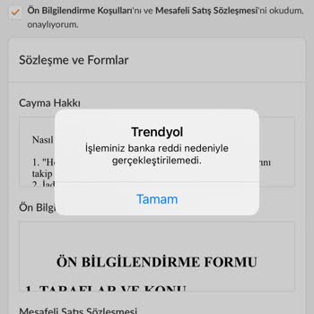 İş Bankası Banka Ödeme Reddi