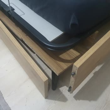 Vivense Eti Bazalı Karyola (Talaştan Yatak)