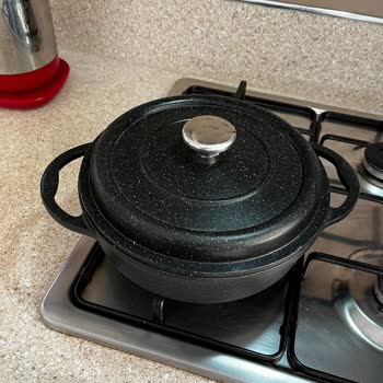 Bernardo Taşev Granit Pilav Tenceresi Atması