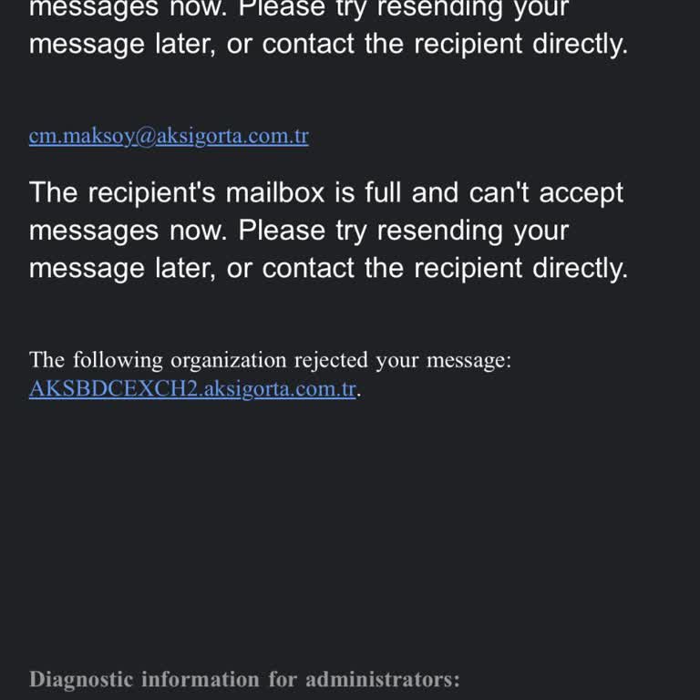 Aksigorta Değer Kaybı Başlama Süresi, Yasal Süre, Mail Kutusunun Dolu Olması