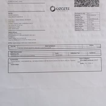 Özçete Otomotiv Özçete Oto Yedek Parça Adana