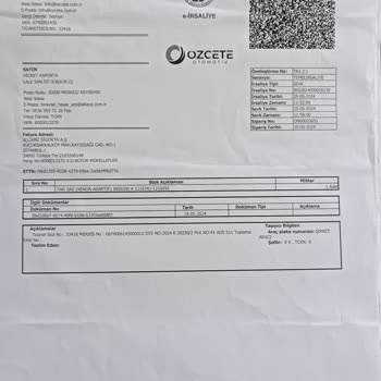 Özçete Otomotiv Özçete Oto Yedek Parça Adana