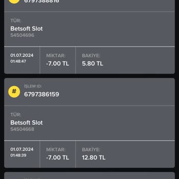 Betturkey Bakiye Silinmesi!