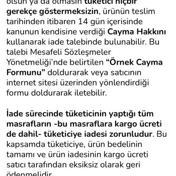 HE-QA by Esra Keskin Demir HE-QA Giyim Mağazası Kargo Ücretini Ödemiyor