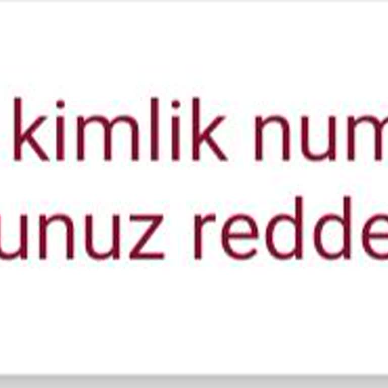 Turkcell Faturada T. C. K. N. Yazmıyor. Vergisiz Telefon Başvuru İptal