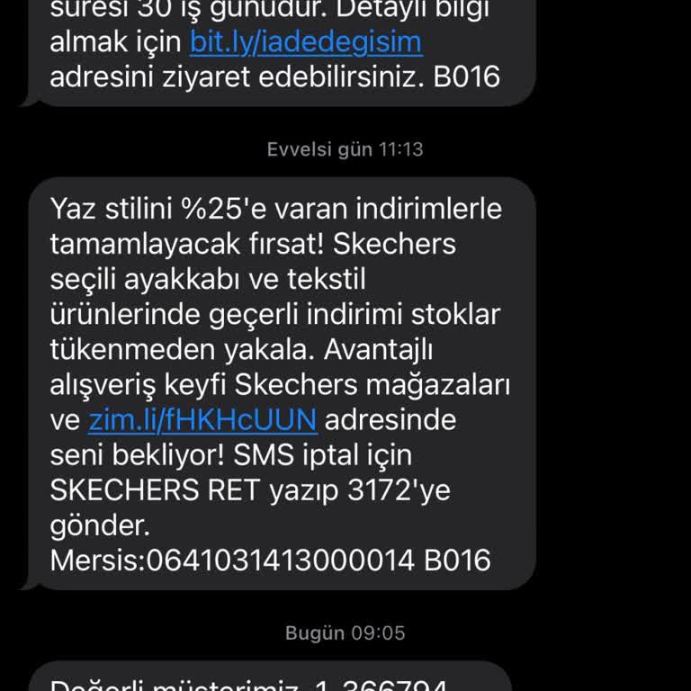 Skechers In Yırtılan 2 Aylık Ayakkabımı İade Almaması